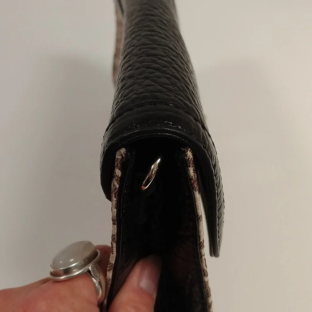 2/$30 DKNY Black and Brown‎ Women's Clutch Purse